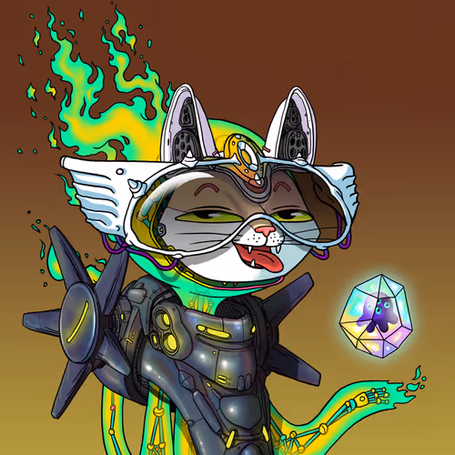 Alien Cat #9373