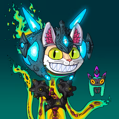 Alien Cat #9540
