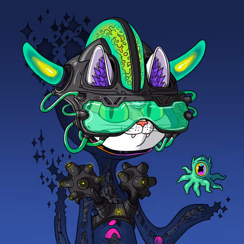 Alien Cat #7864