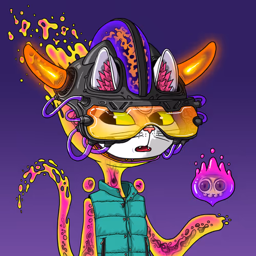 Alien Cat #7139