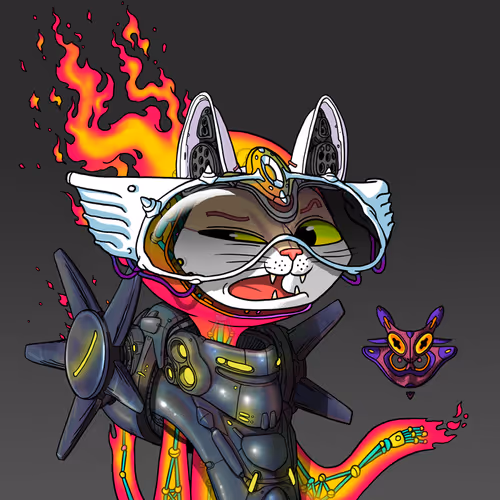 Alien Cat #6697