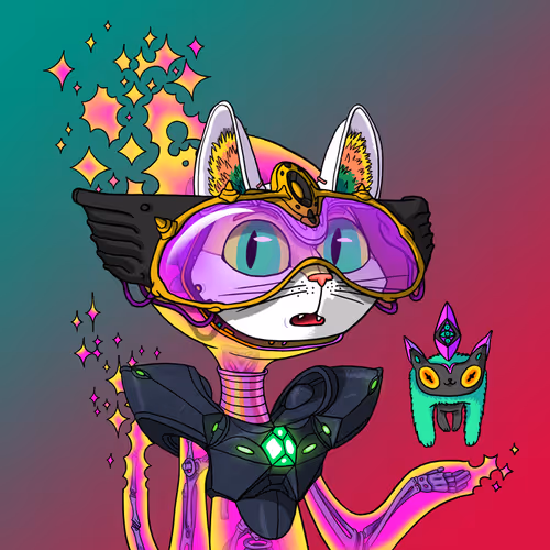 Alien Cat #8392