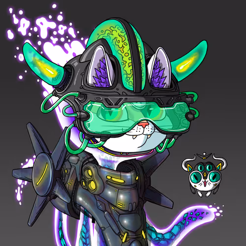 Alien Cat #9019