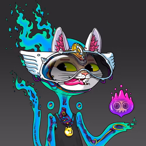 Alien Cat #8654