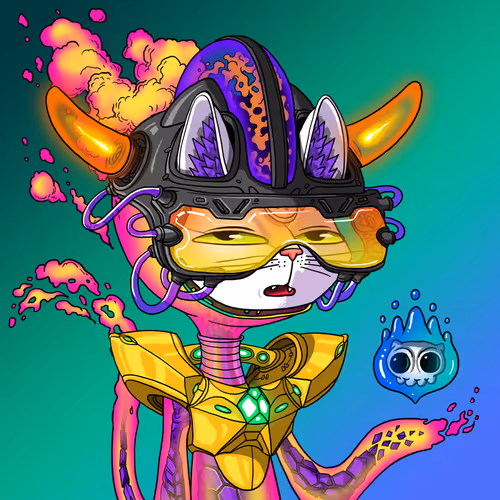 Alien Cat #10136