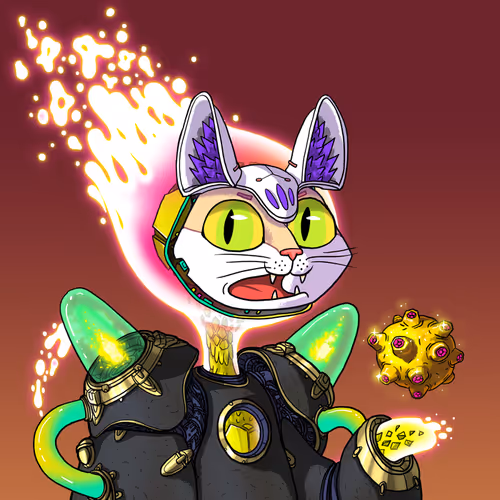 Alien Cat #8571