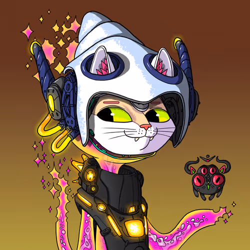 Alien Cat #608