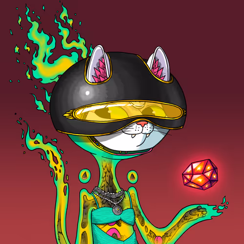 Alien Cat #3494