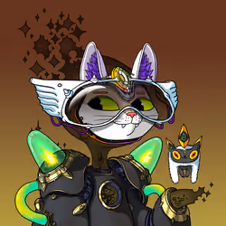 Alien Cat #2090