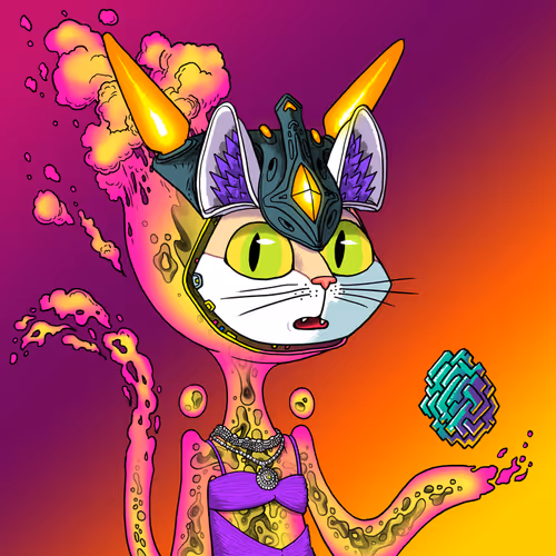 Alien Cat #8703