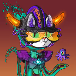 Alien Cat #6125