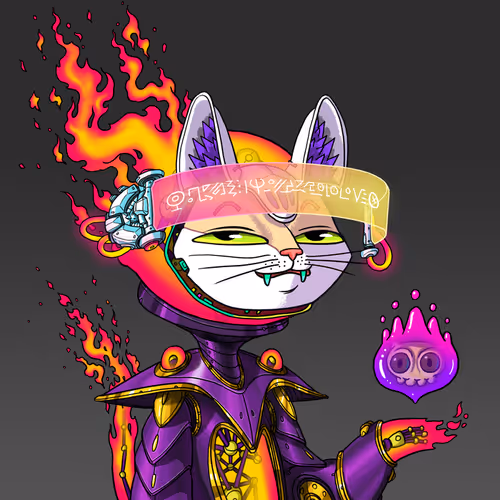 Alien Cat #1454