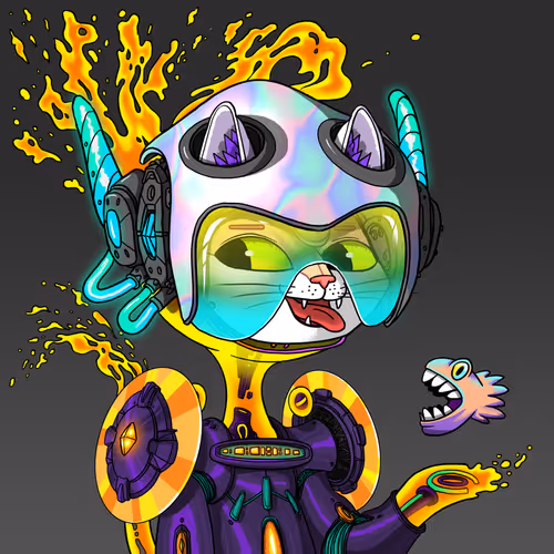Alien Cat #7767