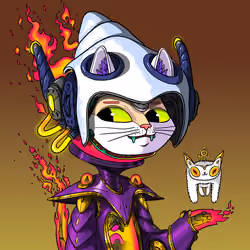Alien Cat #8729