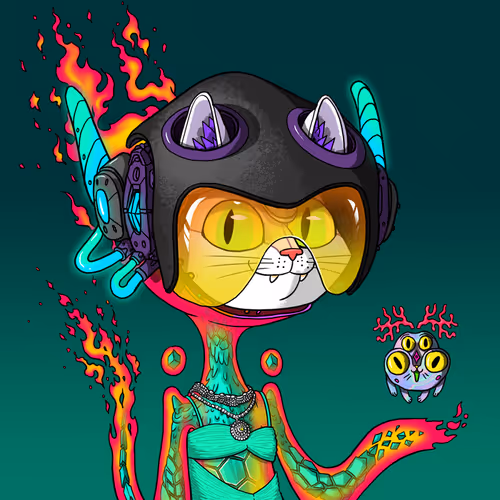 Alien Cat #6789