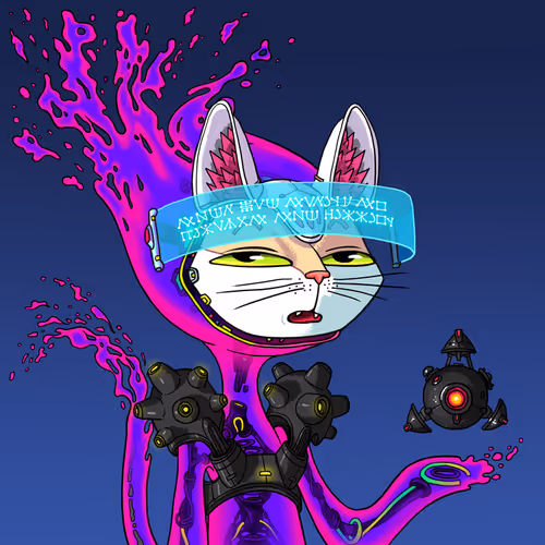 Alien Cat #6617