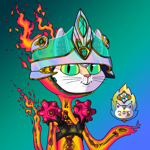 Alien Cat #7664
