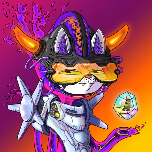 Alien Cat #2157