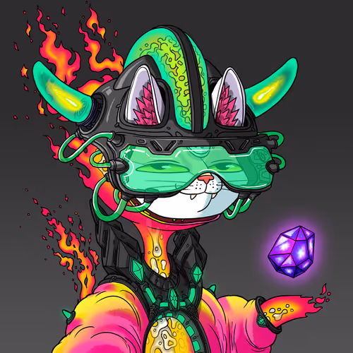 Alien Cat #4145