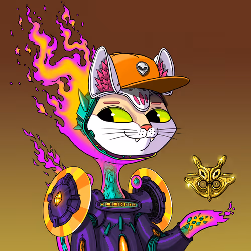 Alien Cat #6395