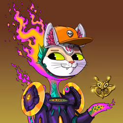 Alien Cat #6395