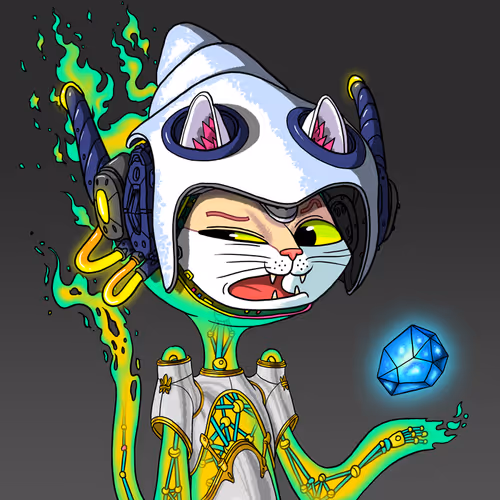Alien Cat #1577