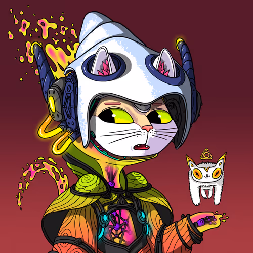 Alien Cat #9552