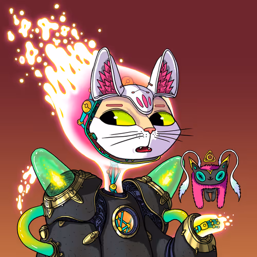 Alien Cat #2577