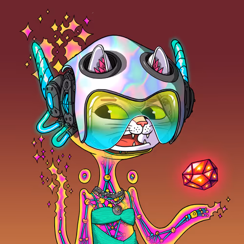 Alien Cat #9980