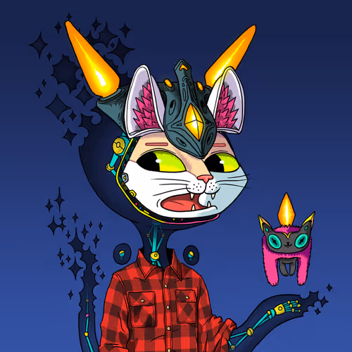 Alien Cat #7757