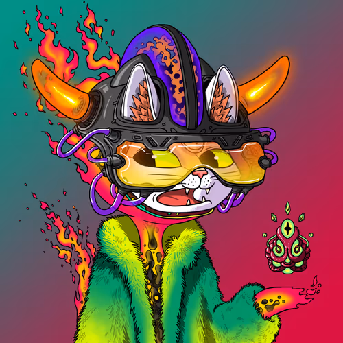 Alien Cat #6954