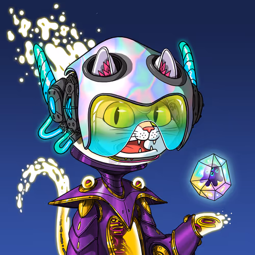 Alien Cat #7998