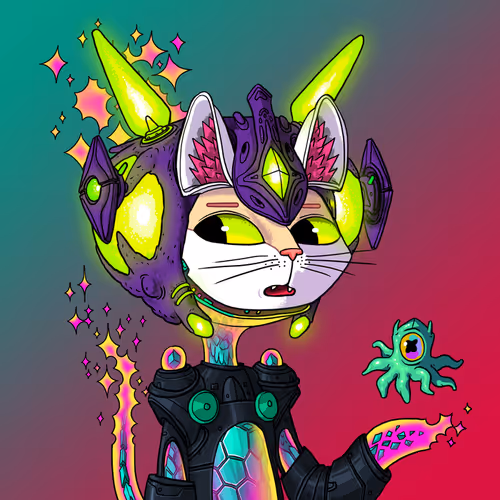 Alien Cat #10202