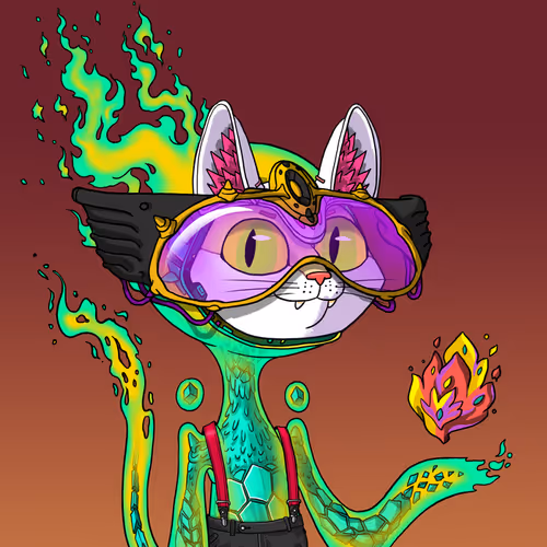 Alien Cat #8385
