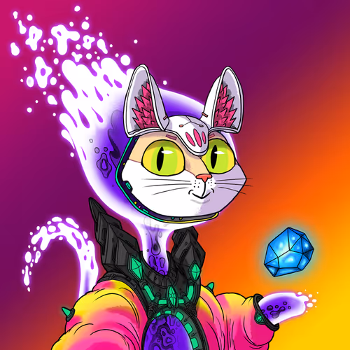 Alien Cat #8442