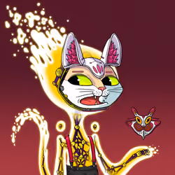 Alien Cat #9633