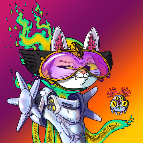 Alien Cat #242