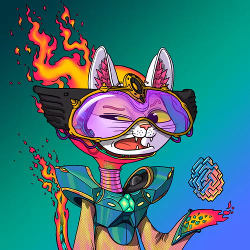 Alien Cat #1721