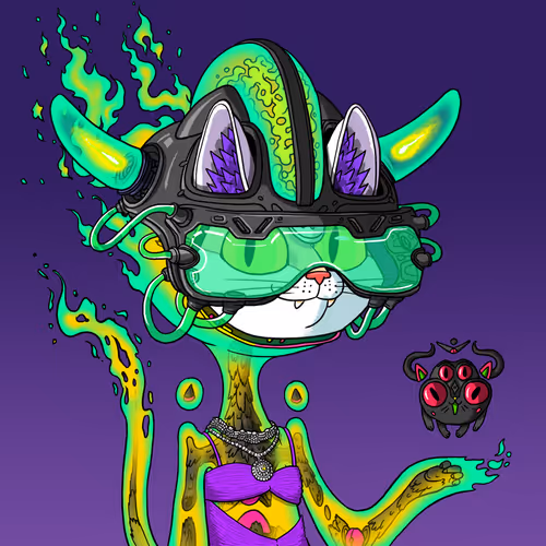 Alien Cat #3578