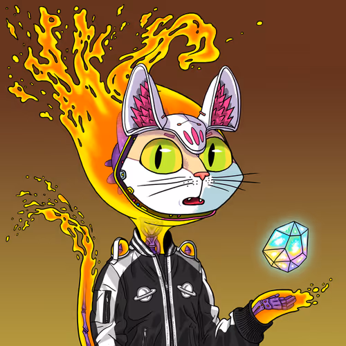 Alien Cat #9533
