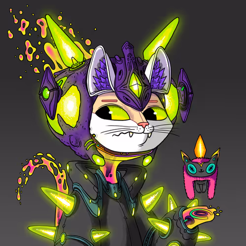 Alien Cat #9509