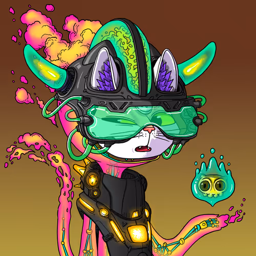 Alien Cat #8176