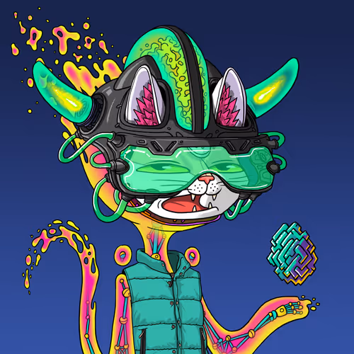 Alien Cat #10046