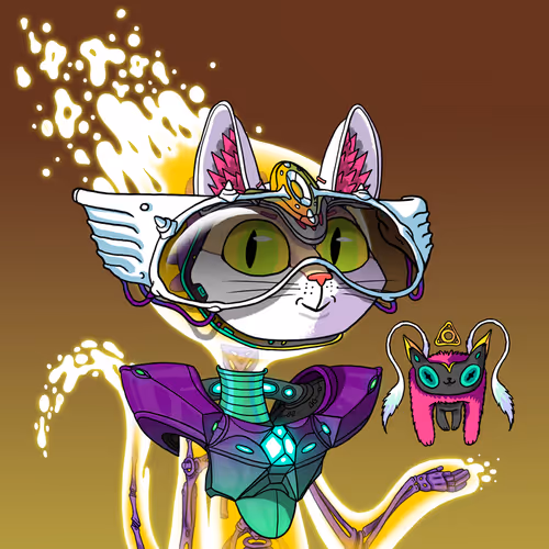 Alien Cat #1640