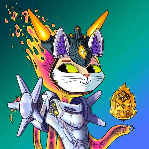 Alien Cat #7055
