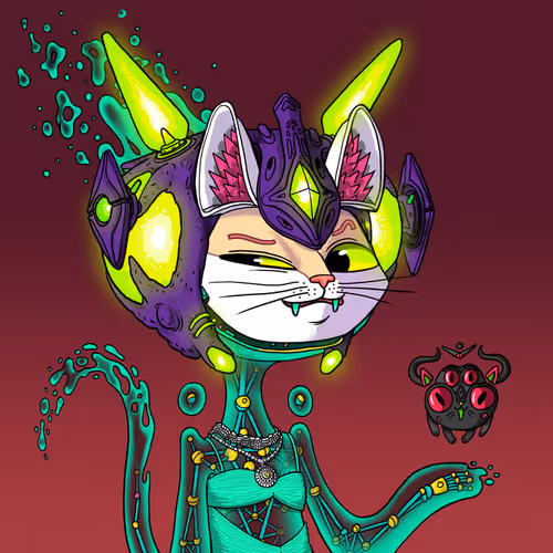 Alien Cat #4172