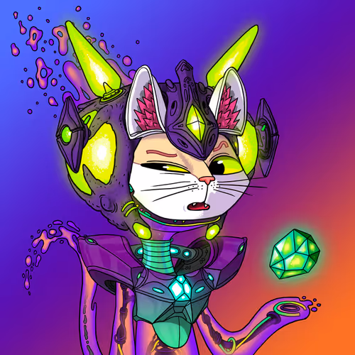 Alien Cat #3619