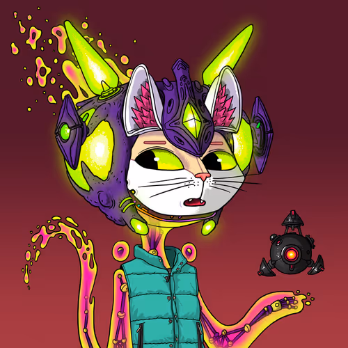 Alien Cat #1402