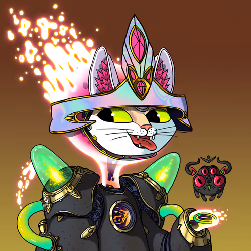 Alien Cat #7546