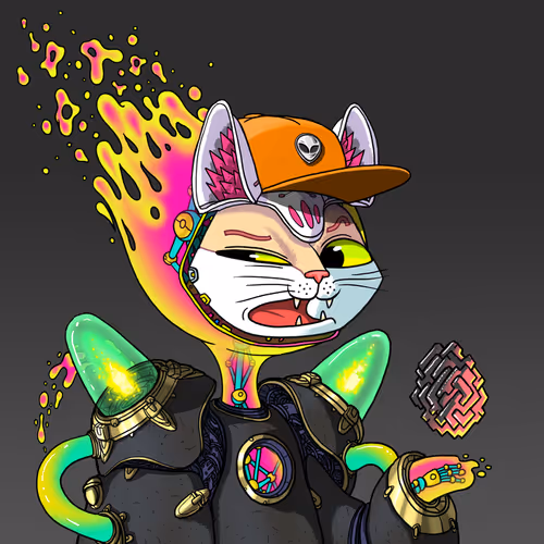 Alien Cat #6898